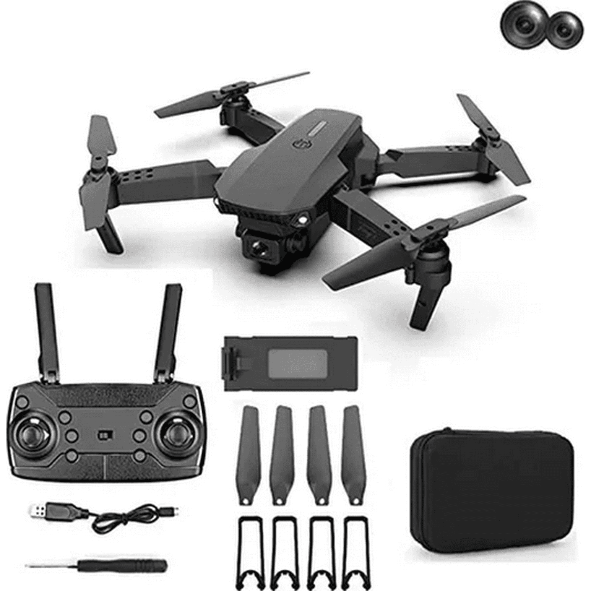 Genérico - Drone Cámara Wifi Recargable