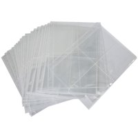 Magideal - Fundas Impermeables Para Tarjetas De Juego, Carpetas Para Tarjetas Fotográficas, Álbumes De Fotos, Tarjetas Deportivas, Tarjetas De Presentación. 4 Celdas