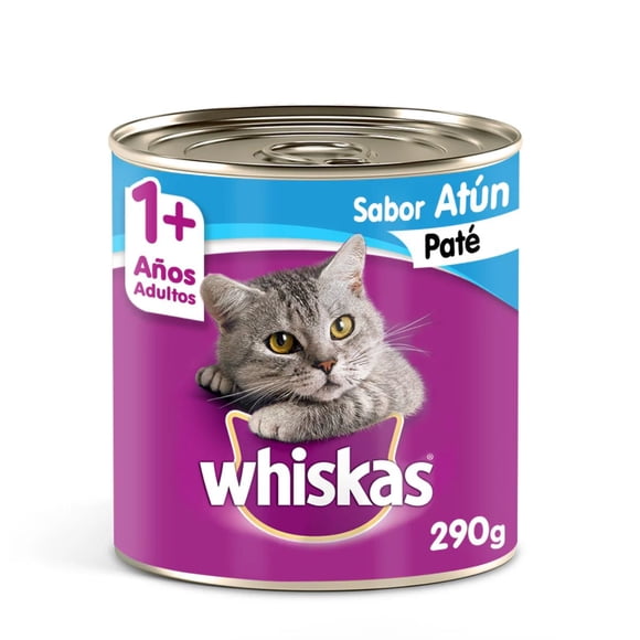 Pack 6 Latas Whiskas Alimento Húmedo Gato Adulto SaborAtún