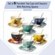 thumbnail image 2 of Juego de 6 tazas de té Brew To A Tea de 240 ml con cuchara, 2 of 5