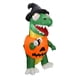 thumbnail image 3 of Dinosaurio de calabaza inflable de Halloween de 5,9 pies con luces inflables iluminadas para jardín, césped, suministros de decoración de Halloween, 3 of 6