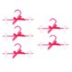 thumbnail image 2 of Percha de plástico con 5 perlas de imitación perlas percha con 2 clips rojo, 2 of 6