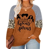 Kimsoong - Polera Mujer De Béisbol Raglán De Halloween (Talla Xl)