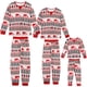 thumbnail image 1 of INSPIRE CHIC Conjunto de Pijamas a Juego de 2 Piezas para Navidad en Familia Manga Larga Conjunto de Regalo para Fiesta [Mujeres] M Blanco, 1 of 6