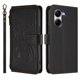thumbnail image 2 of Funda Cartera Mariposa para [Xiaomi Poco X7 Pro] con Soporte y Cremallera Negro, 2 of 6