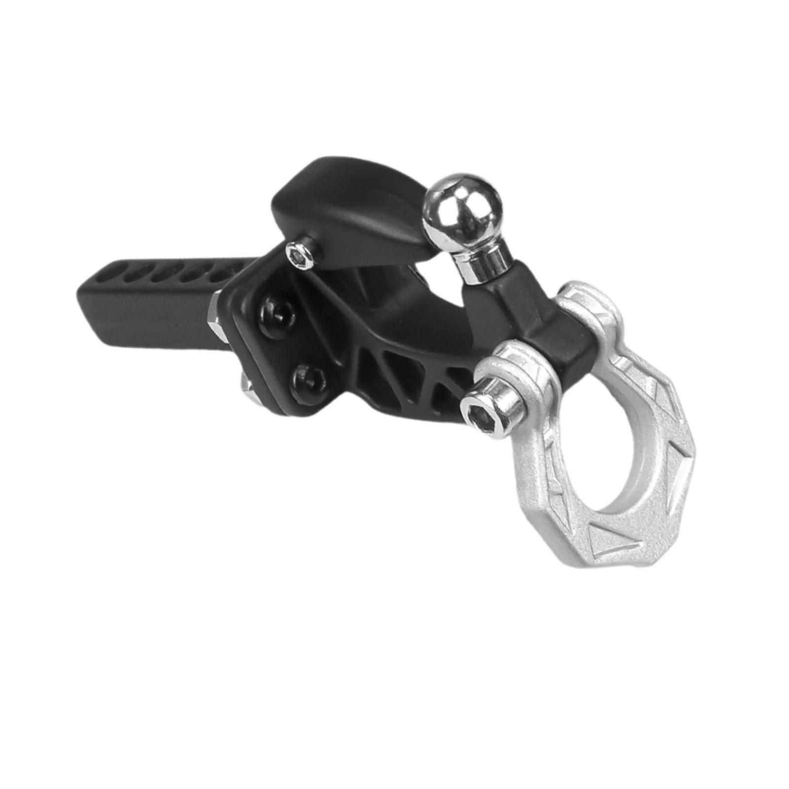 Bothyi - 1/10 1/18 Gancho De Remolque Para Coche De Escalada Para Coche Rc Crawler Diy Modificado Plata