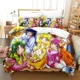 thumbnail image 1 of v340 Bed Sheets New Anime Kawaii Grils Smile PreCure! Bedding Set Single Twin Full Queen King Size Bed Set Adult Kid Bedroom Duvet cover Sets 3-Piece Bedding Set (1 Duvet Cover + 2 Pillow Shams) Bed S, 1 of 5