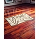 thumbnail image 4 of Set De 2 Alfombras Con Diseño De Cebra 80cmx120cm Bicolor 2, 4 of 4