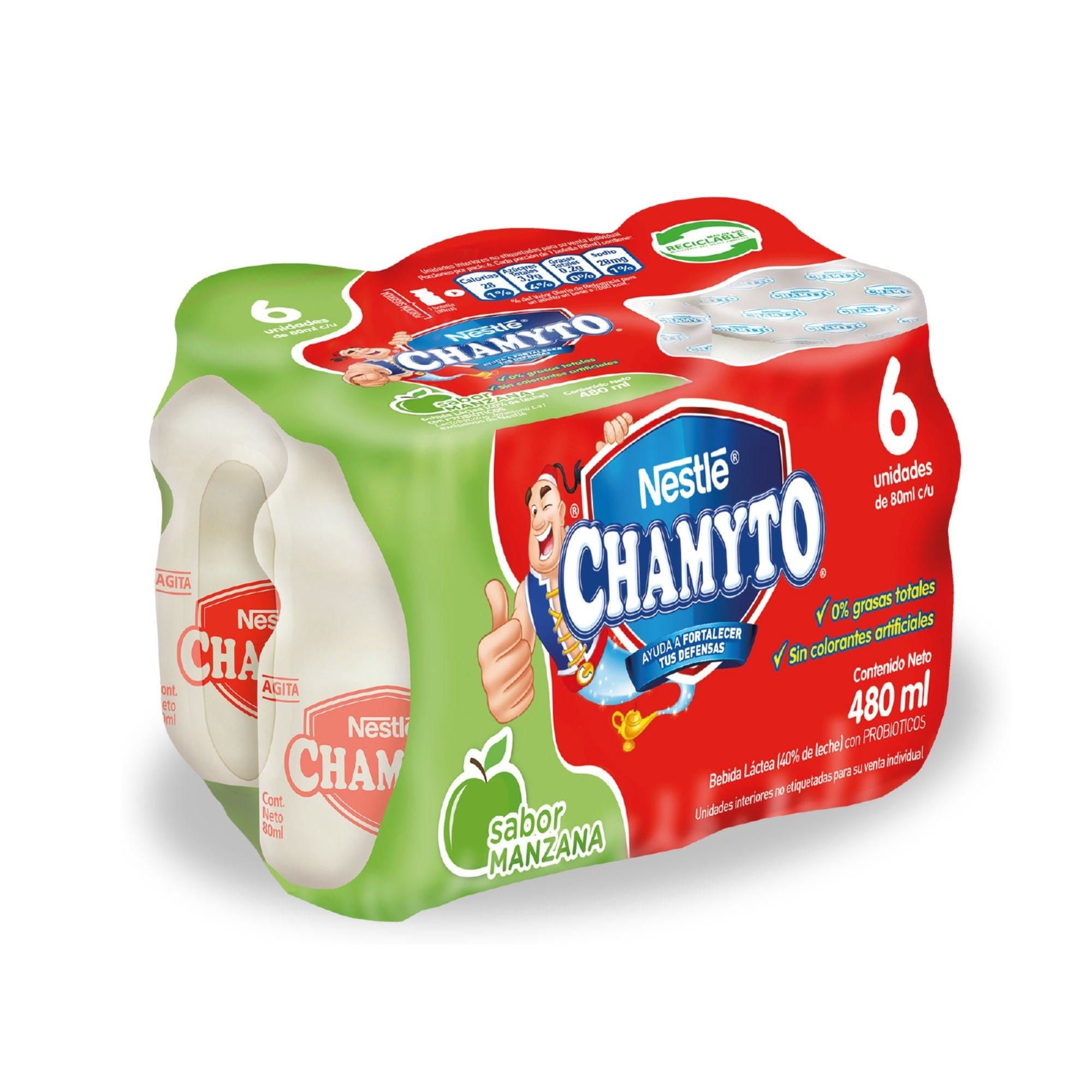 Probiótico Manzana Multipack 80ml Chamyto