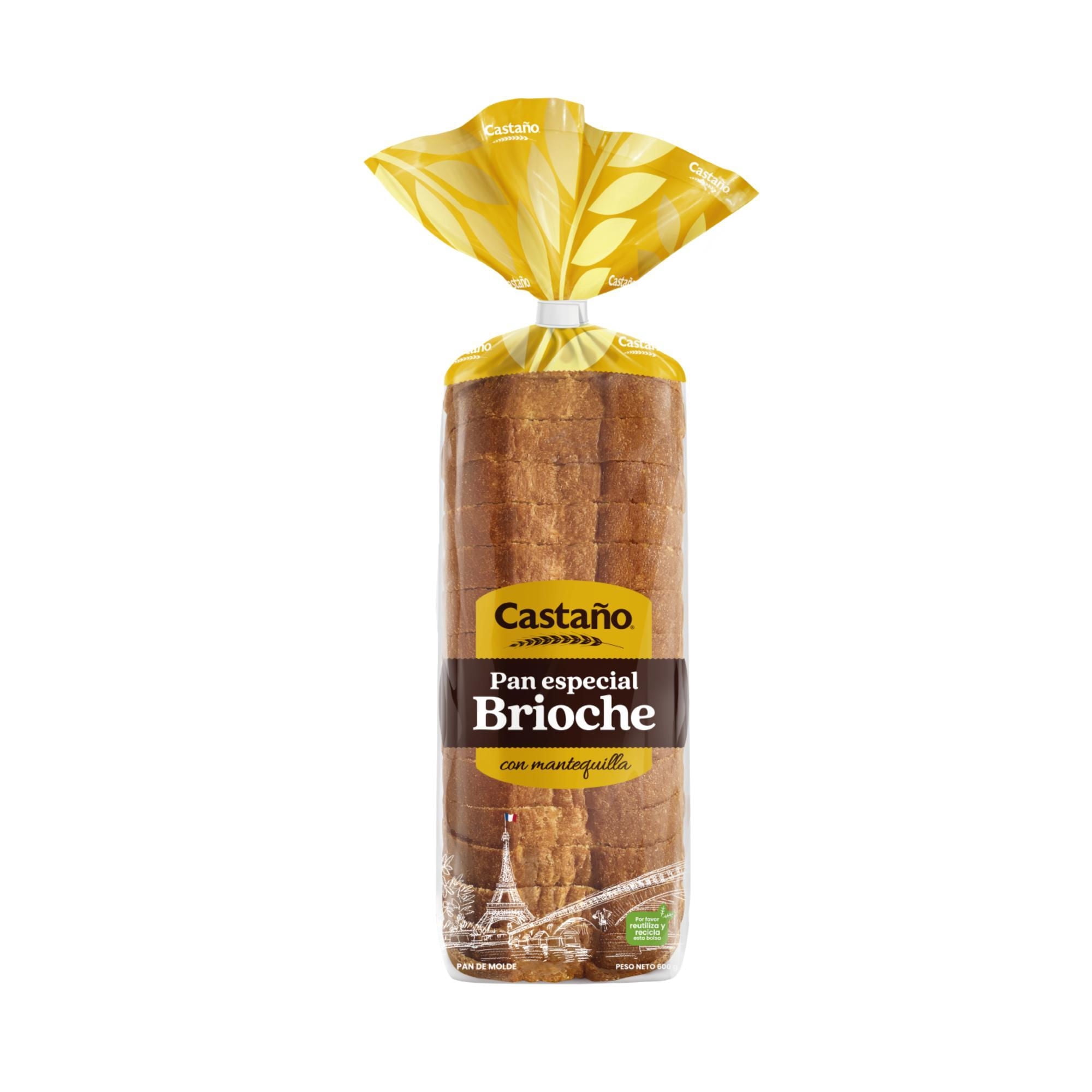 Pan Molde Especial Brioche Familiar 600 g Castaño
