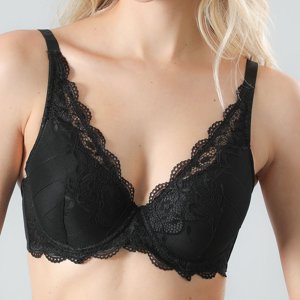 Sosten Blonda Copas Flores Mujer 13122-1