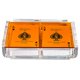 thumbnail image 1 of Porta Barajas Luxe Dominoes 2 Barajas Naranja, 1 of 7