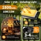 thumbnail image 4 of Luces solares FUANXIEI ST38 de 15 m, resistentes al agua, con control remoto, 4 of 9