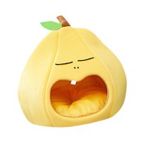 Ioensy - Semi Cerrado Cat Nest Hideout Refugio Suave Bed De Gato Para Mascotas Para Perros Cats M