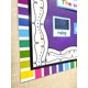 thumbnail image 3 of Teacher Created Resources – Borde decorativo recortado con ondas y puntos coloridos (TCR8915), 3 of 6