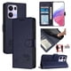 thumbnail image 5 of Funda tipo cartera FOXDOCK para Oppo Reno13 Pro con soporte, ranuras, RFID, diseño de gato, 5 of 5