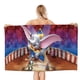 thumbnail image 1 of Dumbo Toalla de playa de secado rápido con diseño temático, regalo para mujeres y niñas, ideal para cumpleaños, fans, amantes de la música, uso en la playa o al aire libre, 78 × 180 cm, 1 of 6