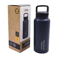 National Geographic - Botella Metálica Térmica Boca Ancha 960Ml Azul