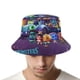 thumbnail image 4 of Súper Monstruos Sombrero bucket para adultos, gorra de protección solar, sombrero de pescador plegable para viajes al aire libre, pesca y actividades de verano, 4 of 6