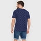 thumbnail image 2 of Polera Hombre R-Neck Miniprint Navy Corona, 2 of 5