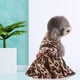 thumbnail image 4 of Vestido con falda de princesa para perro, con estampado de leopardo, bonito y delicado, a la moda, con lazo para mascota pequeña (M), 4 of 8