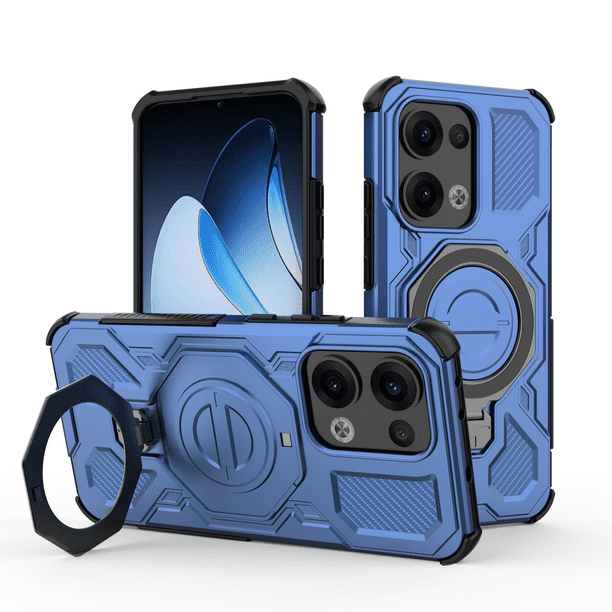 Funda GANGXUN para OPPO Reno 13 5G , magnética, ligera, soporte 360°, antigolpes