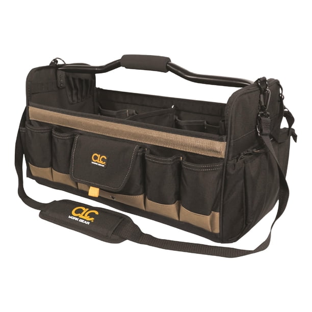 Caja de herramientas personalizada Leathercraft WORK GEAR 1579 de 50 cm con 27 bolsillos