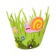 thumbnail image 5 of Encantadora Canasta De Huevos De Pascua De Fieltro No Tejido, Bolsa De Regalos, Adorno De Pascua, Caracol, 5 of 5