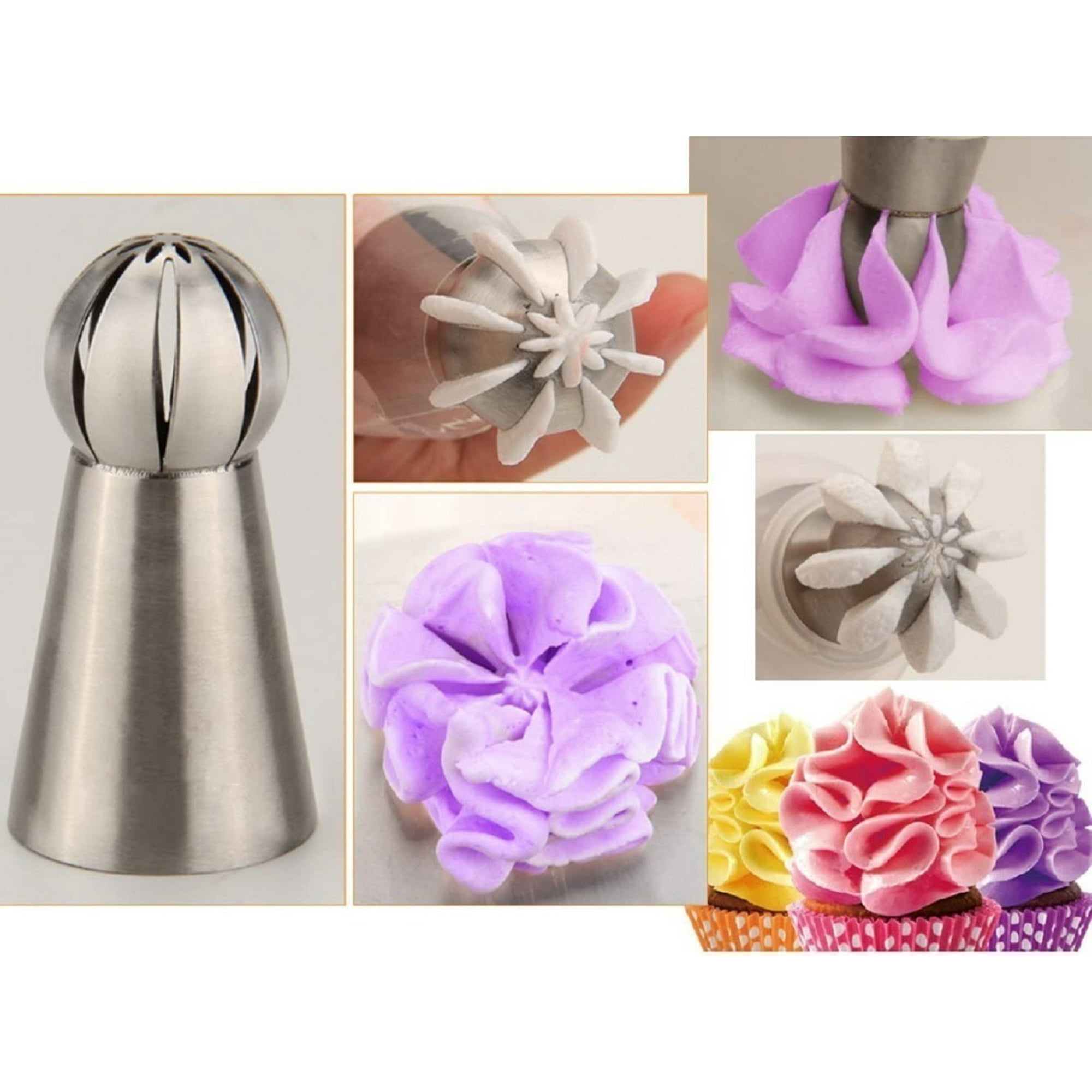 Genérico - Boquillas Rusa Esfera Boquilla Reposteria Rusa Esfera Flor