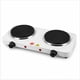 thumbnail image 2 of Encimera Hot Plate Blanca 2 Hornillas Portátil, 2 of 3
