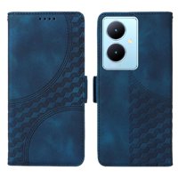 Carcasa Foxdock Vivo V29 Lite De Cuero Pu, Diseño Acolchado Clásico, Protección Contra Caídas Y Rayones