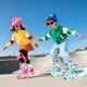 thumbnail image 2 of Patines de Ruedas Nattork Ajustables con Ruedas Luminosas Turquesa, 2 of 7