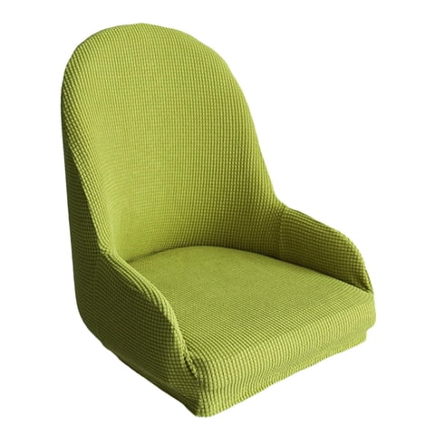 Magideal - Cubierta De Silla De La Silla De Ala Elástica Cubierta De La Silla De Computadora Lavable Silla De Comedor Portátil Sillón Para La Cena Del Dormitorio Verde