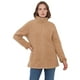thumbnail image 1 of Chaqueta Mujer Polar Larga Camel Corona, 1 of 5