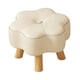 thumbnail image 4 of Pequeño Pie Taburete Resto Moderno Suave Asiento Acolchado Para Entrada Sala De Estar Sofá Beige, 4 of 5