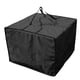 thumbnail image 4 of Cojín Bolsa de Almacenamiento Bolsa de Protección Cuadrada con Cremallera Plegable Bolsa de Almacenamiento Grande para Decoraciones Navideñas Patio Mu Negro, 4 of 5