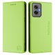 thumbnail image 4 of Funda Billetera con Soporte para Motorola Moto G55 5G Bloqueo RFID Plegable Verde claro, 4 of 6