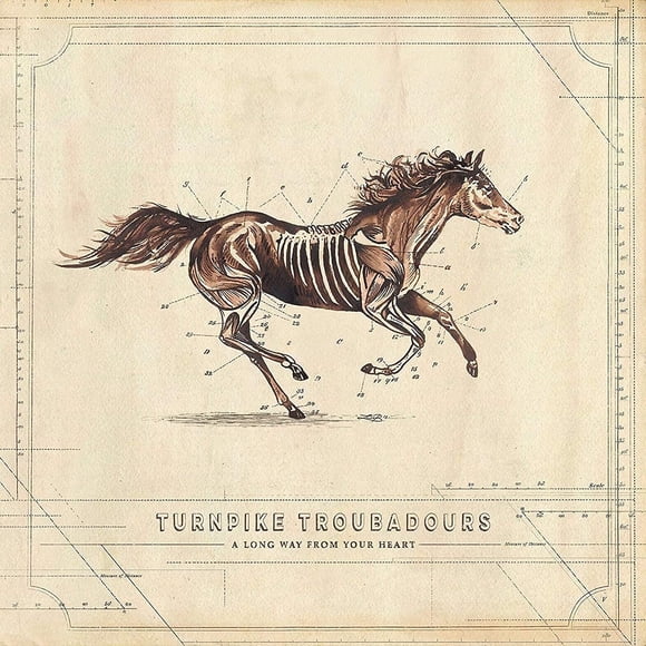 CD de música Turnpike Troubadours: Long Way From Your Heart