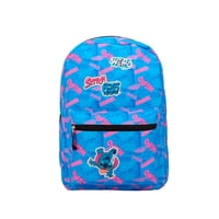 Disney - Mochila Juvenil Stitch Parches - Celeste