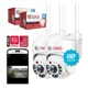 thumbnail image 1 of Pack X2 Camara De Seguridad Wifi Impermeable Zeker 4mp 2.4g Blanco, 1 of 2