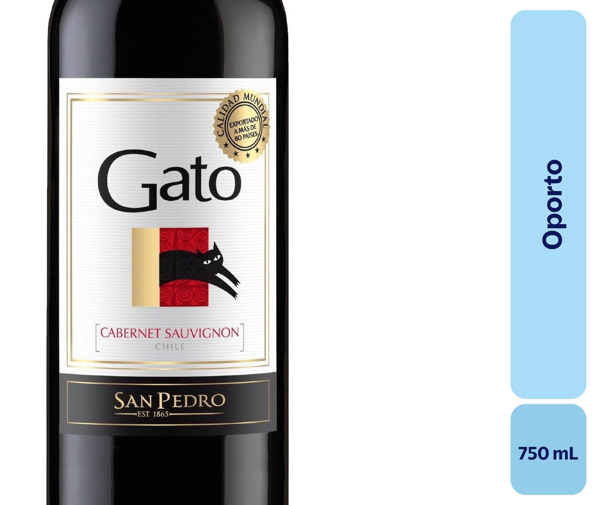 Vino Cabernet Sauvignon 700 mL Gato