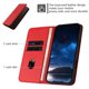 thumbnail image 5 of Funda Cartera Magnética para Motorola Edge 50 Protección Antichoque con Ranuras Rojo, 5 of 6