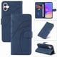 thumbnail image 2 of Funda tipo cartera con tapa para Samsung Galaxy A07 con tarjetero, soporte y cubierta magnética Azul, 2 of 6