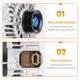 thumbnail image 2 of Alternador Aeagle para Ford Escape 2.5L 150A 12V, 2 of 7