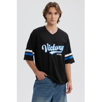 Fashionspark - Polera Hombre Print Negro - Xi