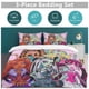 thumbnail image 5 of Monster HighCartoon Collection 3-Piece Comforter Set, Personalized Bedding Decor for Kids And Teens Bed Sheets, 5 of 5