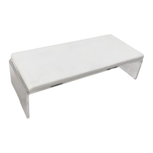 Ioensy - Nail Art Hand Rest Cojín Pu Acrílico Buena Elasticidad Ampliamente Uso Blanco