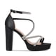 thumbnail image 1 of Sandalia Taco Alto Negro Fiesta Qiu332 Mujer, 1 of 3