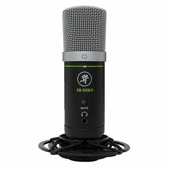 Microfono Condensador Mackie Usb Diafragma Grande Em-91Cu+