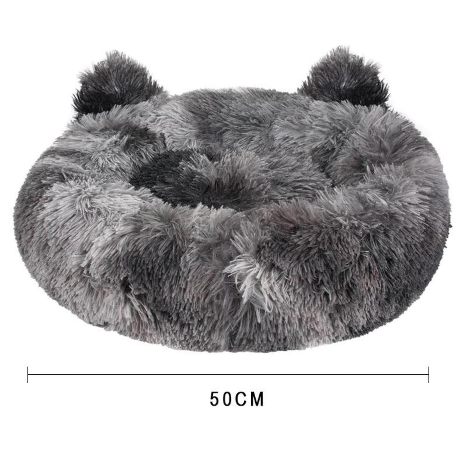 Luri Pets - Cama Mascota Gato Perro – Luxury Bed Extra Suave Gris